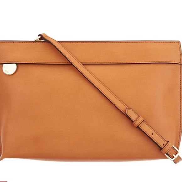 G.I.L.I. Leather Zip Convertible Pouch/Terra Smooth/Gold Tone/NEW/REDUCED PRICE! - Picture 2 of 8